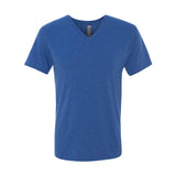 6040 Next Level Unisex Triblend V-Neck T-Shirt Vintage Royal