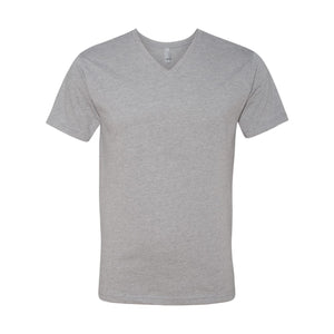 6240 Next Level Unisex CVC V-Neck T-Shirt Dark Heather Grey