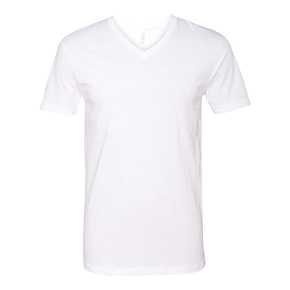 6240 Next Level Unisex CVC V-Neck T-Shirt White