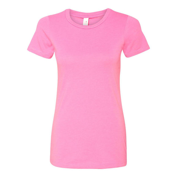 6610 Next Level Women’s CVC T-Shirt Hot Pink