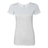 6710 Next Level Women’s Triblend T-Shirt Heather White