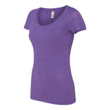 6730 Next Level Women’s Triblend Scoop Neck T-Shirt Purple Rush