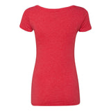 6730 Next Level Women’s Triblend Scoop Neck T-Shirt Vintage Red