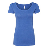 6730 Next Level Women’s Triblend Scoop Neck T-Shirt Vintage Royal