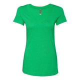 6740 Next Level Women’s Triblend Deep V-Neck T-Shirt Envy