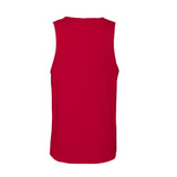 3633 Next Level Unisex Cotton Muscle Tank Red