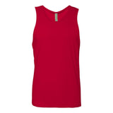 3633 Next Level Unisex Cotton Muscle Tank Red