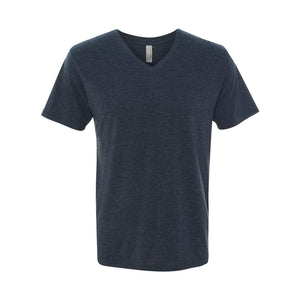 6040 Next Level Unisex Triblend V-Neck T-Shirt Vintage Navy