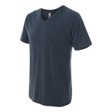 6040 Next Level Unisex Triblend V-Neck T-Shirt Vintage Navy