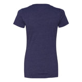 6640 Next Level Women’s CVC Deep V-Neck T-Shirt Storm