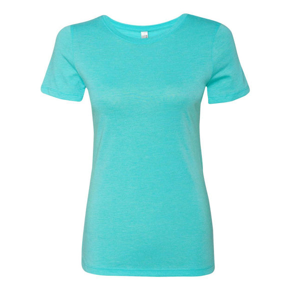 6710 Next Level Women’s Triblend T-Shirt Tahiti Blue