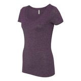 6730 Next Level Women’s Triblend Scoop Neck T-Shirt Vintage Purple