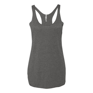 6733 Next Level Women’s Triblend Racerback Tank Premium Heather