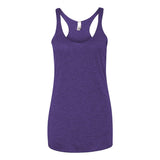 6733 Next Level Women’s Triblend Racerback Tank Purple Rush