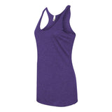 6733 Next Level Women’s Triblend Racerback Tank Purple Rush