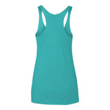 6733 Next Level Women’s Triblend Racerback Tank Tahiti Blue