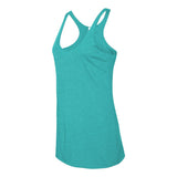 6733 Next Level Women’s Triblend Racerback Tank Tahiti Blue