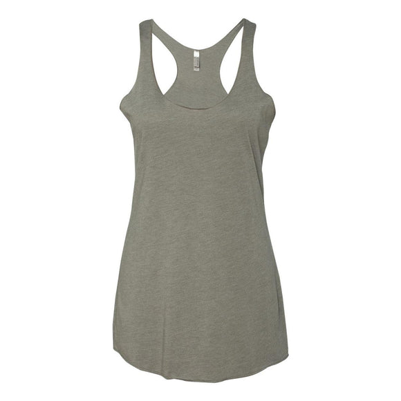 6733 Next Level Women’s Triblend Racerback Tank Venetian Grey