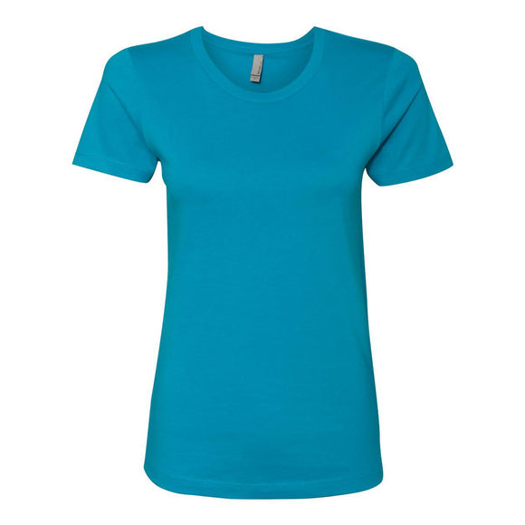 3900 Next Level Women’s Cotton T-Shirt Turquoise