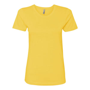 3900 Next Level Women’s Cotton T-Shirt Vibrant Yellow