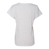 6760 Next Level Women’s Triblend Dolman T-Shirt Heather White