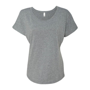 6760 Next Level Women’s Triblend Dolman T-Shirt Premium Heather