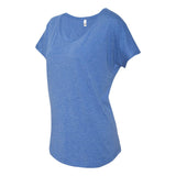 6760 Next Level Women’s Triblend Dolman T-Shirt Vintage Royal