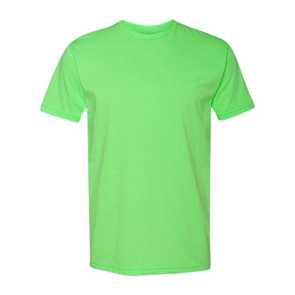 6210 Next Level Unisex CVC T-Shirt Neon Heather Green