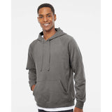 PRM33SBP Independent Trading Co. Special Blend Raglan Hooded Sweatshirt Nickel