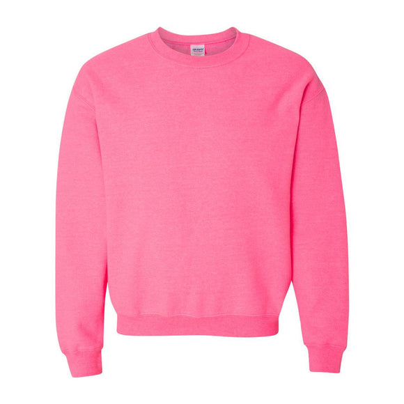 18000 Gildan Heavy Blend™ Crewneck Sweatshirt Safety Pink