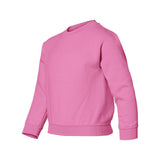 18000B Gildan Heavy Blend™ Youth Sweatshirt Safety Pink