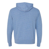 PRM90HTZ Independent Trading Co. Heathered French Terry Full-Zip Hooded Sweatshirt Sky Heather