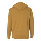 PRM90HTZ Independent Trading Co. Heathered French Terry Full-Zip Hooded Sweatshirt Golden Wheat Heather