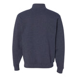 995MR JERZEES Nublend® Cadet Collar Quarter-Zip Sweatshirt Vintage Heather Navy