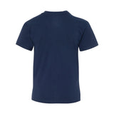 498Y Hanes Perfect-T Youth T-Shirt Navy