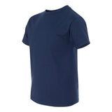 498Y Hanes Perfect-T Youth T-Shirt Navy