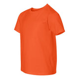 498Y Hanes Perfect-T Youth T-Shirt Orange