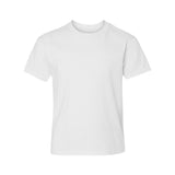 498Y Hanes Perfect-T Youth T-Shirt White