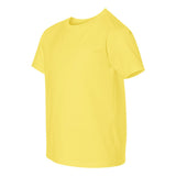 498Y Hanes Perfect-T Youth T-Shirt Yellow