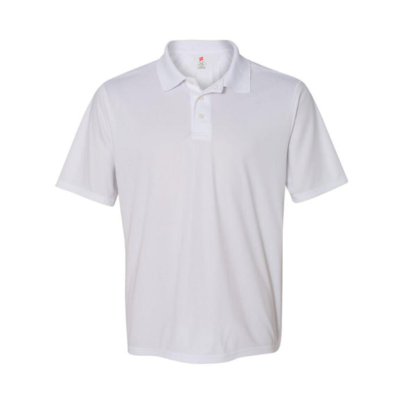 4800 Hanes Cool DRI® Polo White