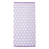 C3060P Carmel Towel Company Polka Dot Velour Beach Towel Purple