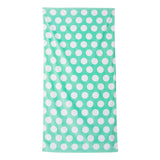 C3060P Carmel Towel Company Polka Dot Velour Beach Towel Light Green