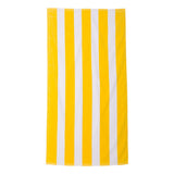 C3060S Carmel Towel Company Cabana Stripe Velour Beach Towel Sunlight