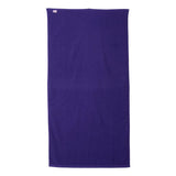 C3060 Carmel Towel Company Velour Beach Towel Purple