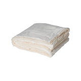 8712 Alpine Fleece Micro Mink Sherpa Blanket Cream