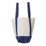 8867 Liberty Bags Seaside Boater Tote Natural/ Navy