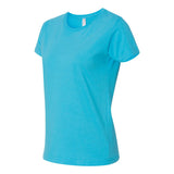 3516 LAT Women's Fine Jersey Tee Aqua