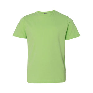 6101 LAT Youth Fine Jersey Tee Key Lime