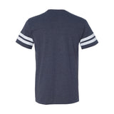 6937 LAT Football Fine Jersey Tee Vintage Navy/ White