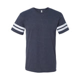 6937 LAT Football Fine Jersey Tee Vintage Navy/ White